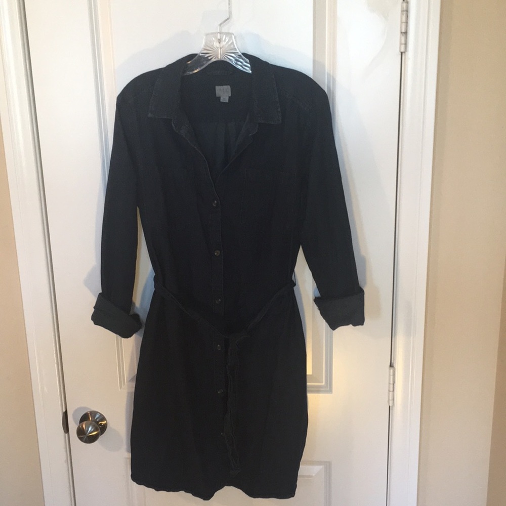 Denim Shirt Dress